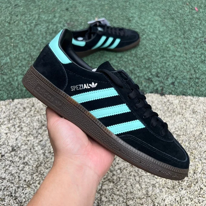 Adidas Handball Spezial Black Tiffany Retro Sneakers IH7491