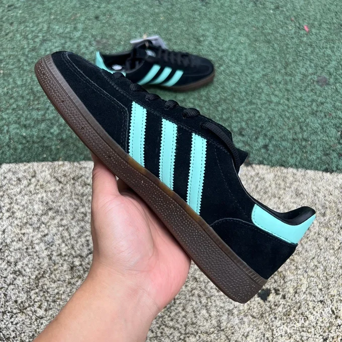 Adidas Handball Spezial Black Tiffany Retro Sneakers IH7491