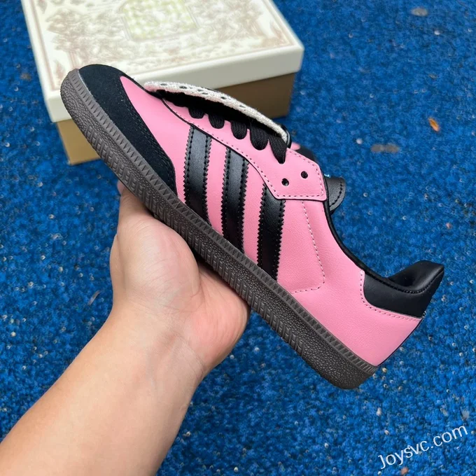 Adidas Samba OG Black Pink Retro Sneakers B75807