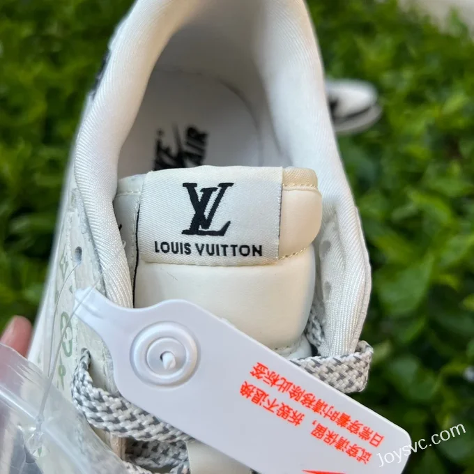 Louis Vuitton x Air Jordan 1 Low SJ2068-008 White Black