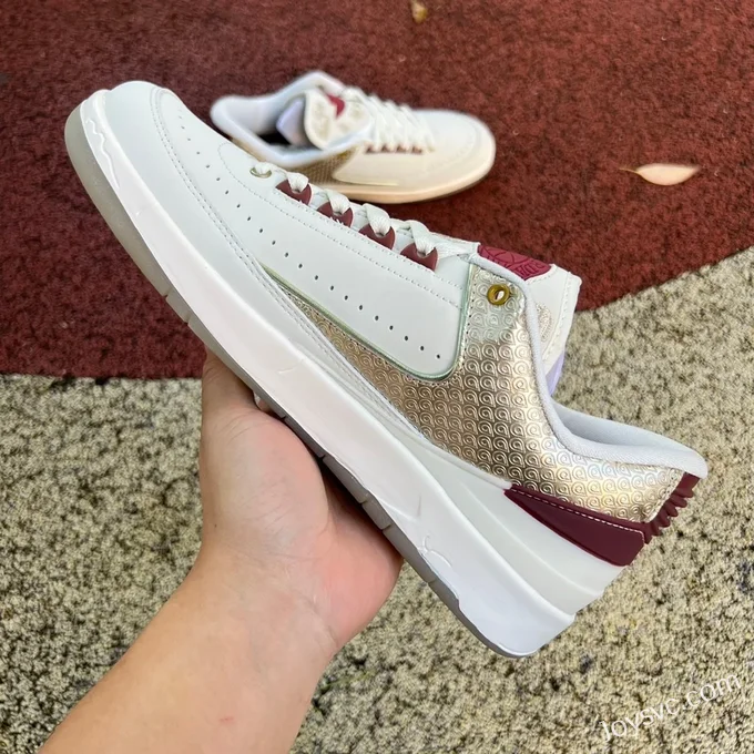 Air Jordan 2 Low FJ6871-100 White Green Red