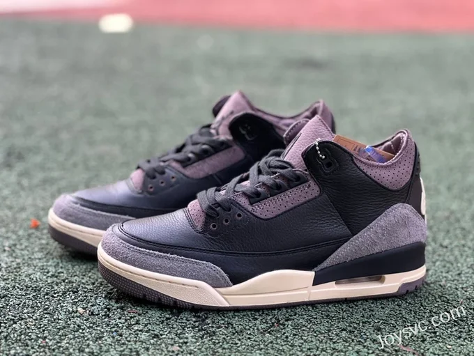 A Ma Maniere x Air Jordan 3 FZ4811-001 Black Purple