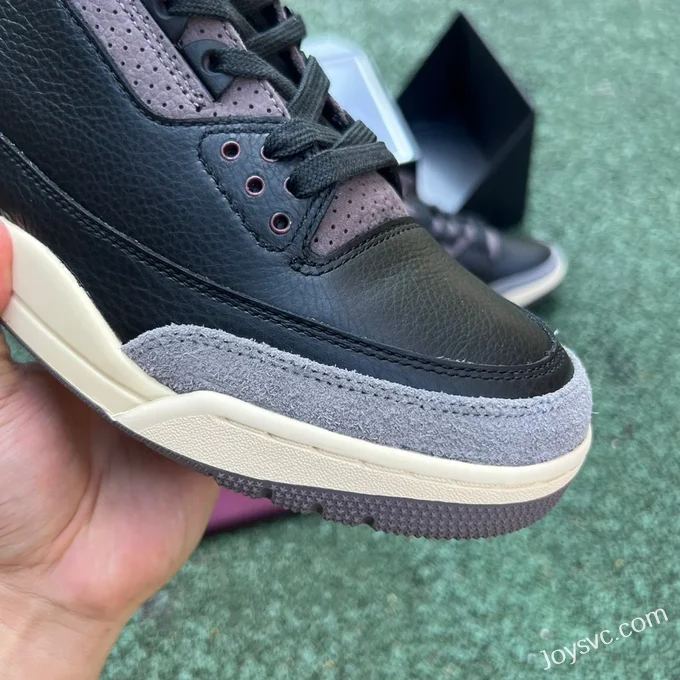 A Ma Maniere x Air Jordan 3 FZ4811-001 Black Purple