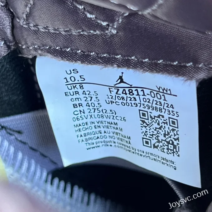 A Ma Maniere x Air Jordan 3 FZ4811-001 Black Purple