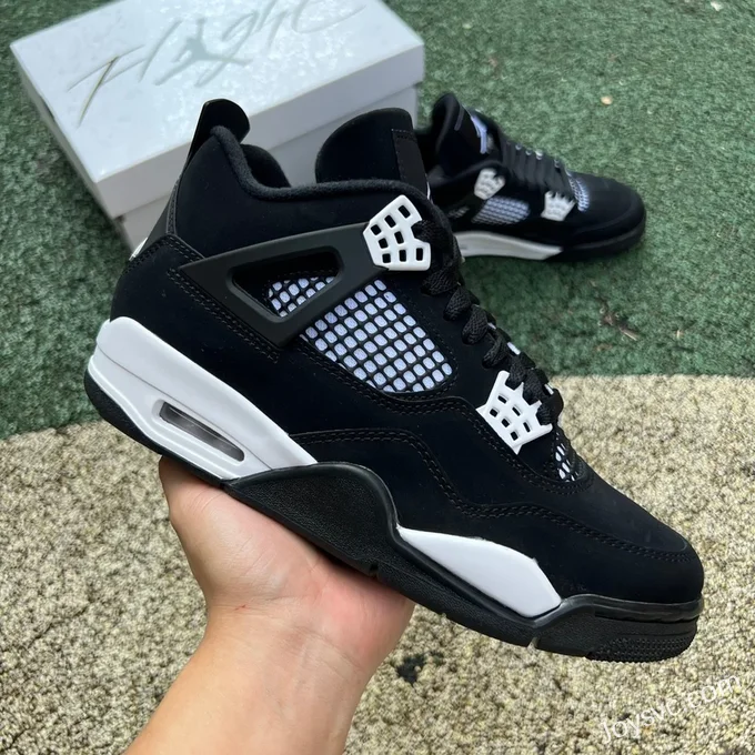 Air Jordan 4 FQ8138-001 Black White