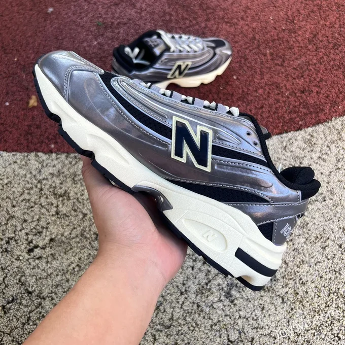 NB 1000 Silver Black New Balance M1000 Retro Dad Shoes M1000SL