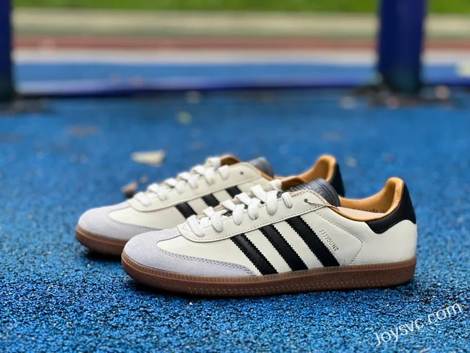 JJJJound x Adidas Samba OG Beige Grey Brown Retro Sneakers ID8708