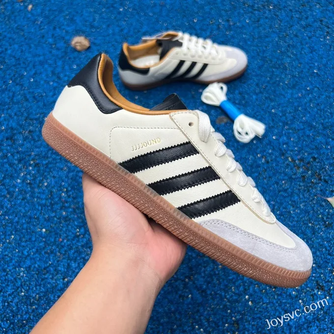 JJJJound x Adidas Samba OG Beige Grey Brown Retro Sneakers ID8708