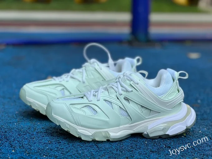 Balenciaga Triple S White Glow-in-the-Dark Sneakers