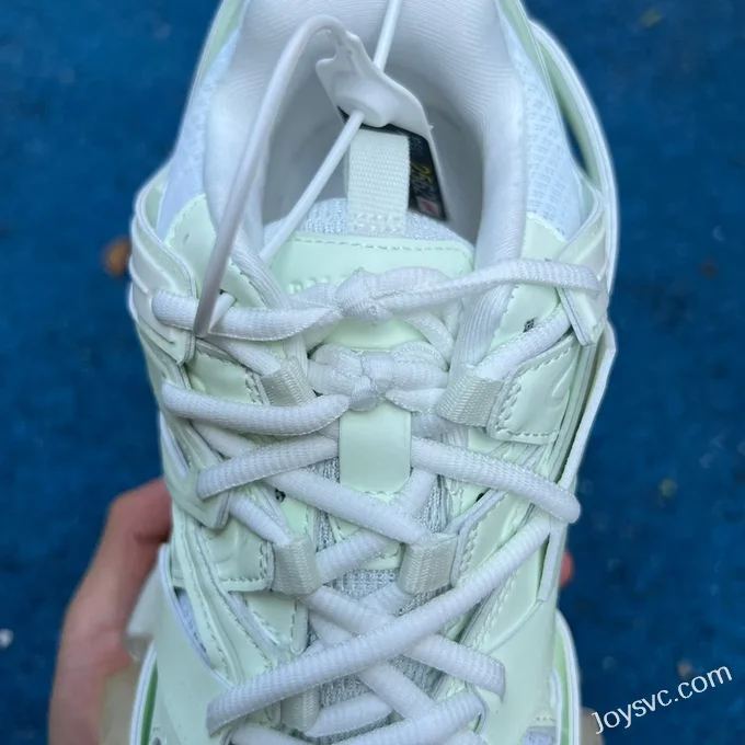 Balenciaga Triple S White Glow-in-the-Dark Sneakers