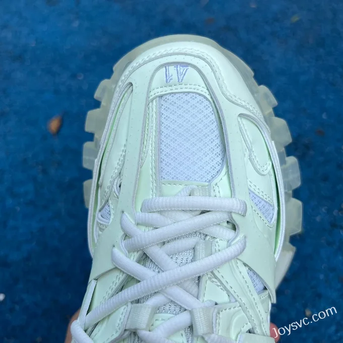 Balenciaga Triple S White Glow-in-the-Dark Sneakers