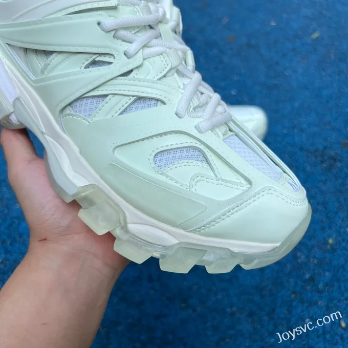 Balenciaga Triple S White Glow-in-the-Dark Sneakers