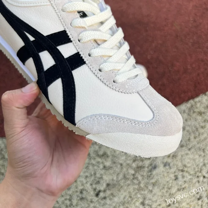 Onitsuka Tiger Mexico 66 Low-Top Sneakers in Beige Yellow & Black