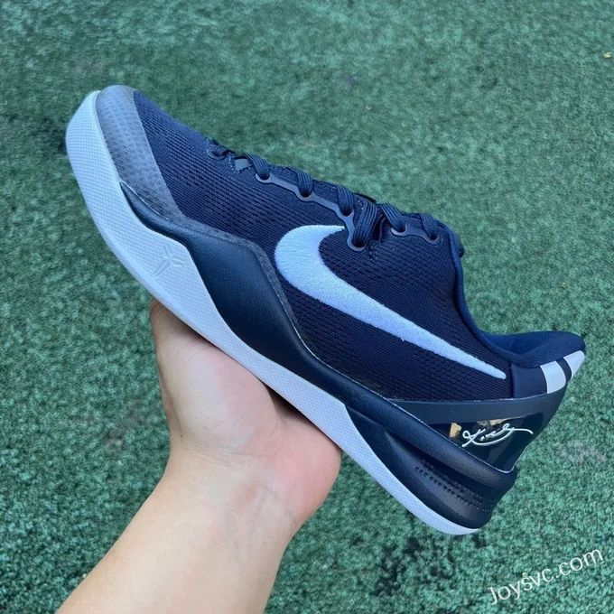 Nike Kobe 8 Protro College Navy - Navy Blue Basketball Shoes