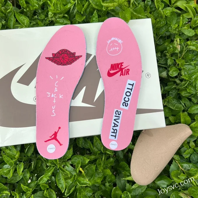 Travis Scott x Air Jordan 1 Low Golf DM7866-600 White Pink DG 2.0