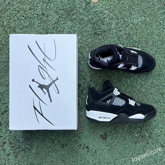 Air Jordan 4 FQ8138-001 Black White