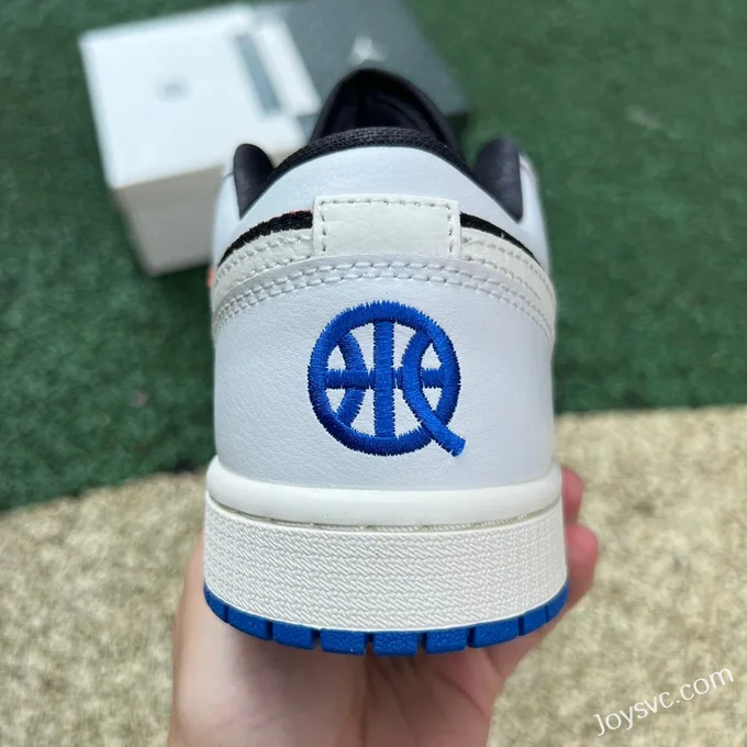 Air Jordan 1 Low HQ0764-001 White Black Streetball Pure Version