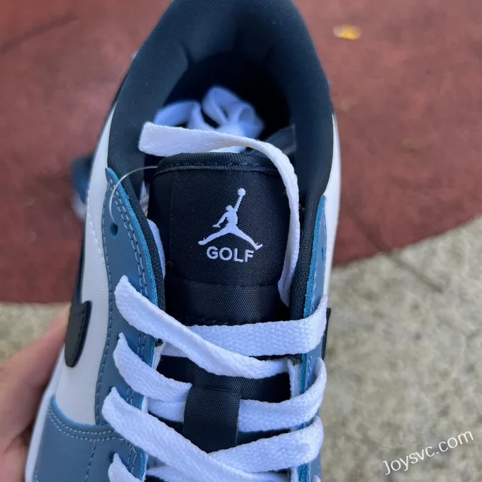 Air Jordan 1 Low Golf DD9315-115 White Blue Black Hook