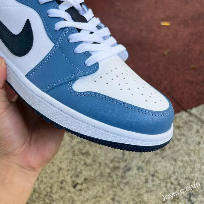 Air Jordan 1 Low Golf DD9315-115 White Blue Black Hook