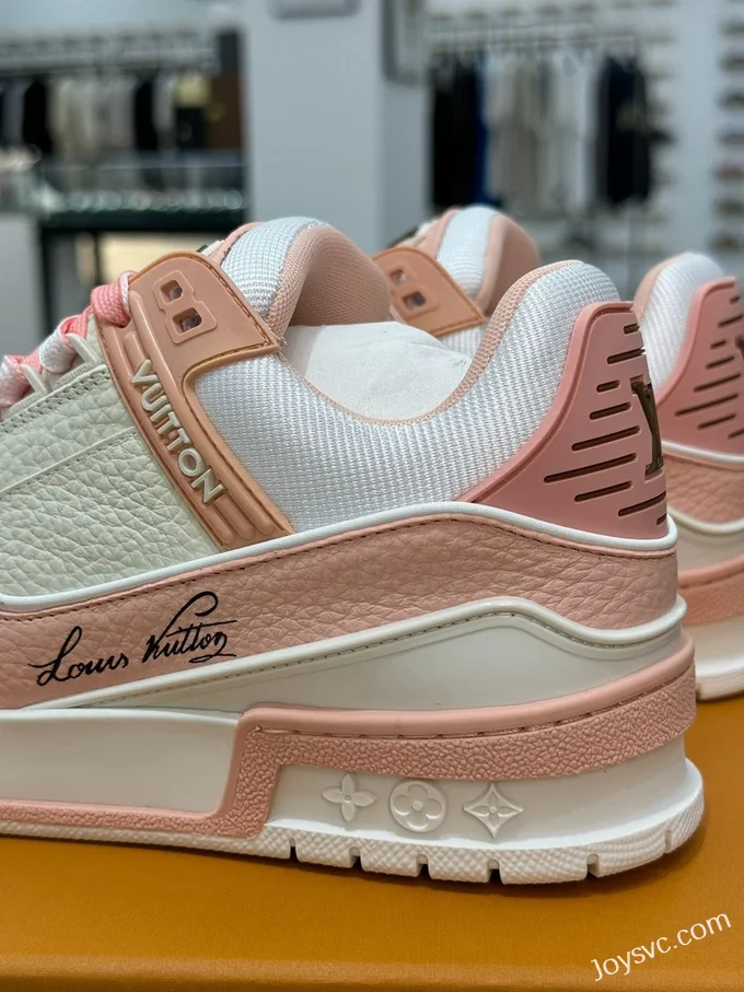 Louis Vuitton Trainer Pink Pebble