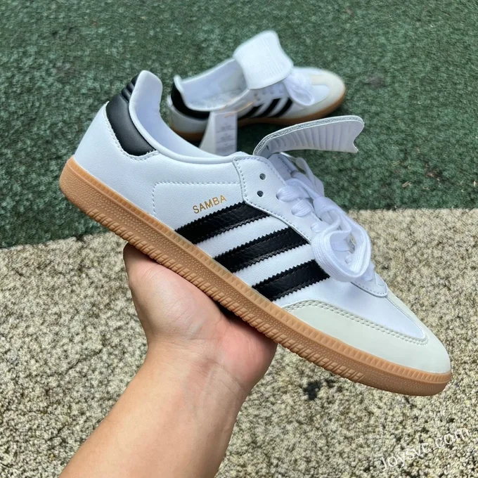 Adidas Samba LT White Grey Black Retro Sneakers IG4279