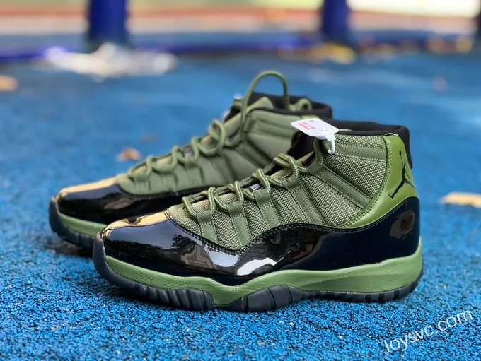 Air Jordan 11 Black Green High CT8012-300