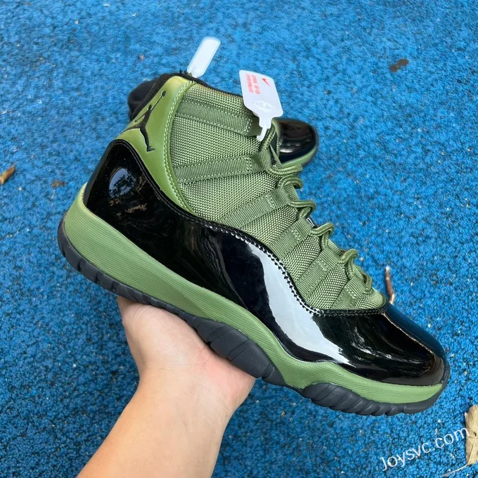 Air Jordan 11 Black Green High CT8012-300