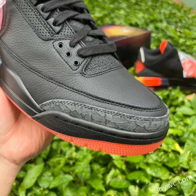 J Balvin x Air Jordan 3 FN0344-001 Black Rainbow