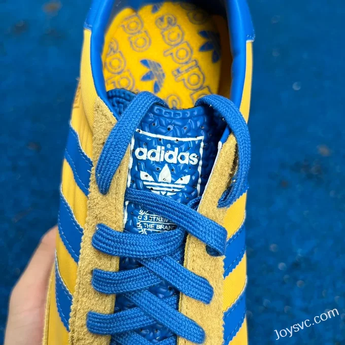 Adidas SL 72 Yellow Blue Retro Sneakers IE6526