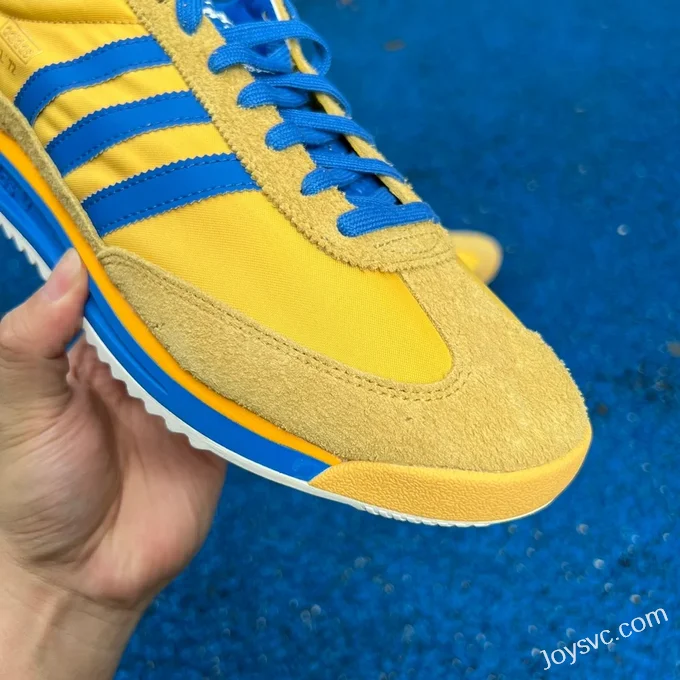 Adidas SL 72 Yellow Blue Retro Sneakers IE6526