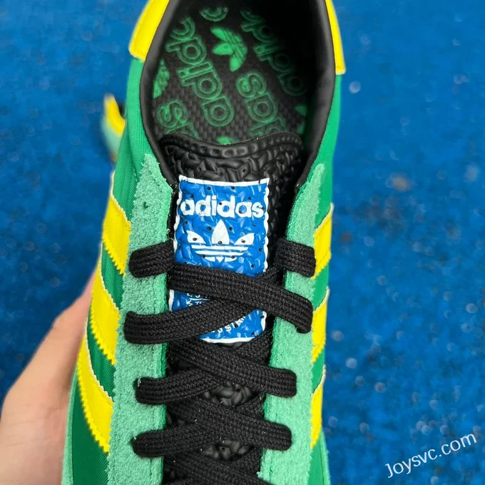 Adidas SL 72 Green Yellow Retro Sneakers IG2133