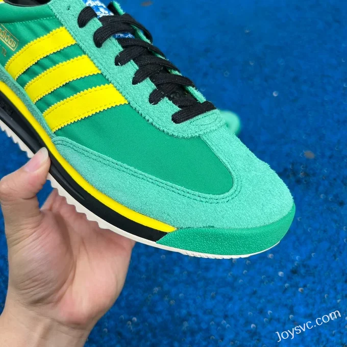 Adidas SL 72 Green Yellow Retro Sneakers IG2133