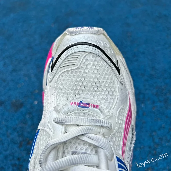 Balenciaga 7.5 White Pink Blue Pure Original Vintage Dad Shoes