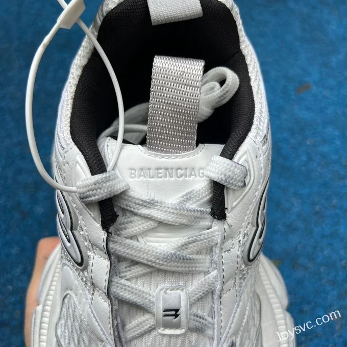 Balenciaga Tire 12 Silver White Vintage Dad Shoes