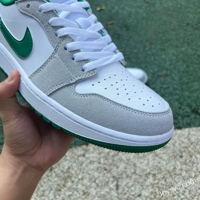 Air Jordan 1 Low Golf DD9315-112 White Grey Green Retro