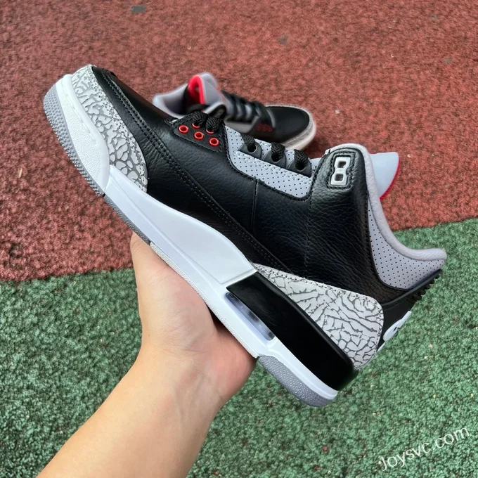 Air Jordan 3 Black Cement DN3707-010