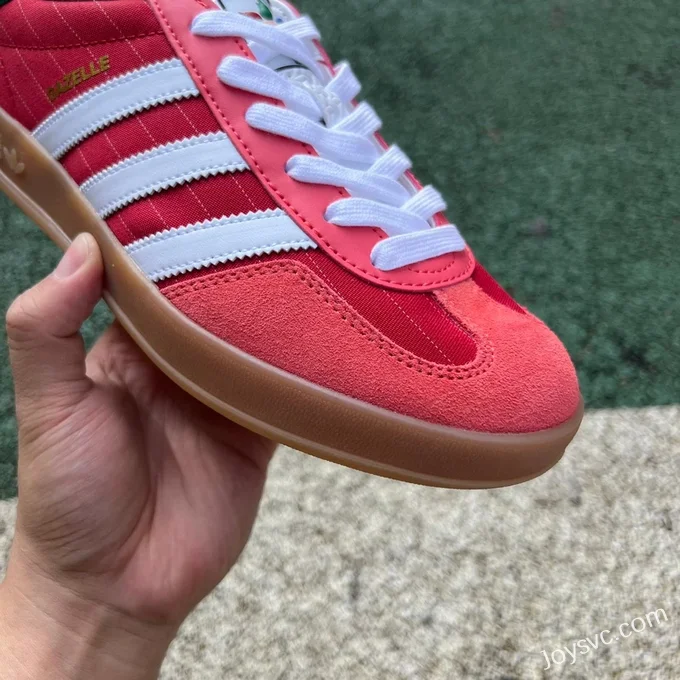 Adidas Gazelle Olympic Red White Green Low Top Sneakers IF9641