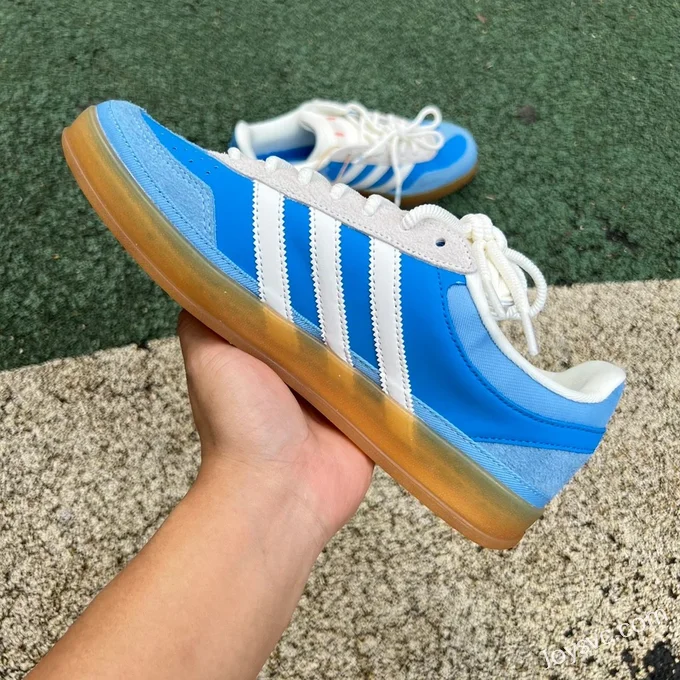 Bad Bunny x Adidas Gazelle Blue White Retro Sneakers IF9734