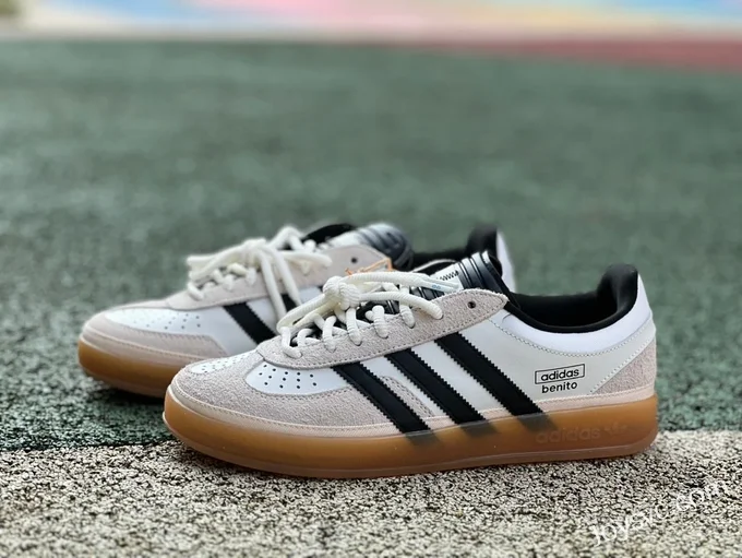 Bad Bunny x Adidas Gazelle Indoor White Black Retro Sneakers IF9735