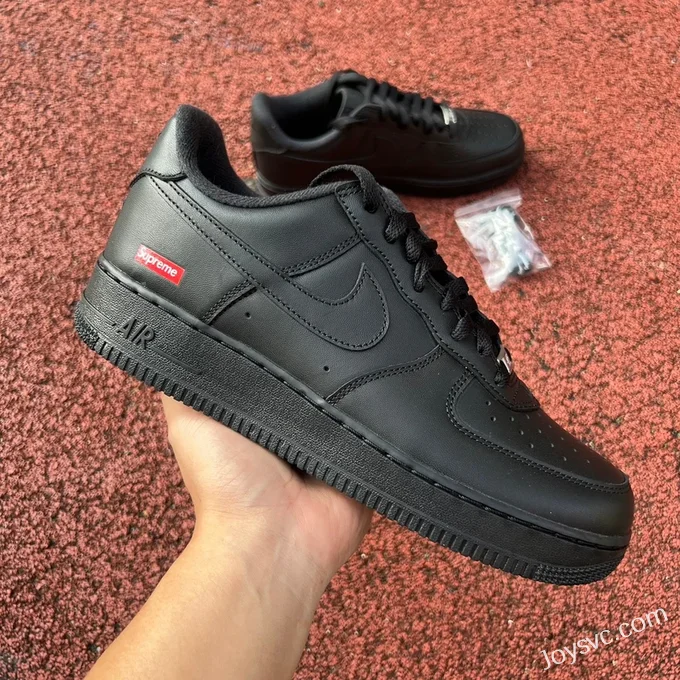 Supreme x Nike Air Force 1 Black CU9225-001