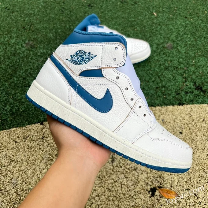 Air Jordan 1 Mid White Blue FN5215-141