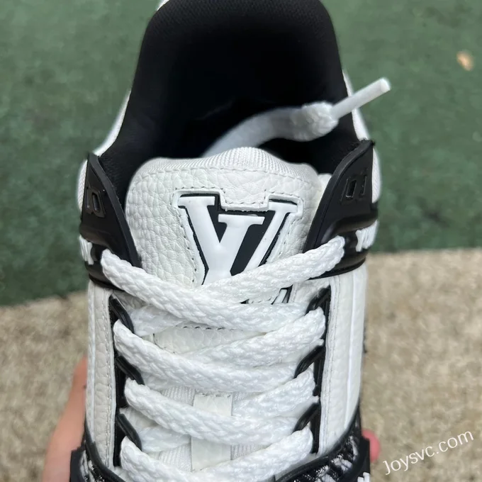 Louis Vuitton Trainer Maxi White Black Denim