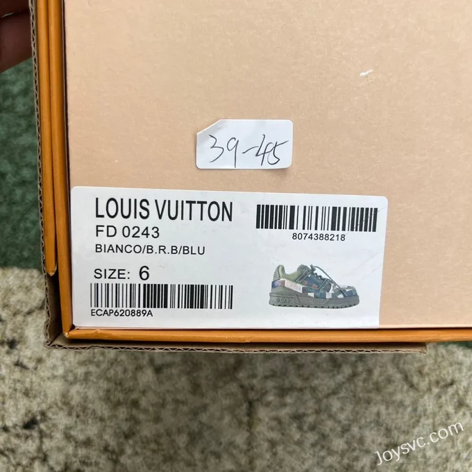 Louis Vuitton Trainer Maxi Camo Army Green