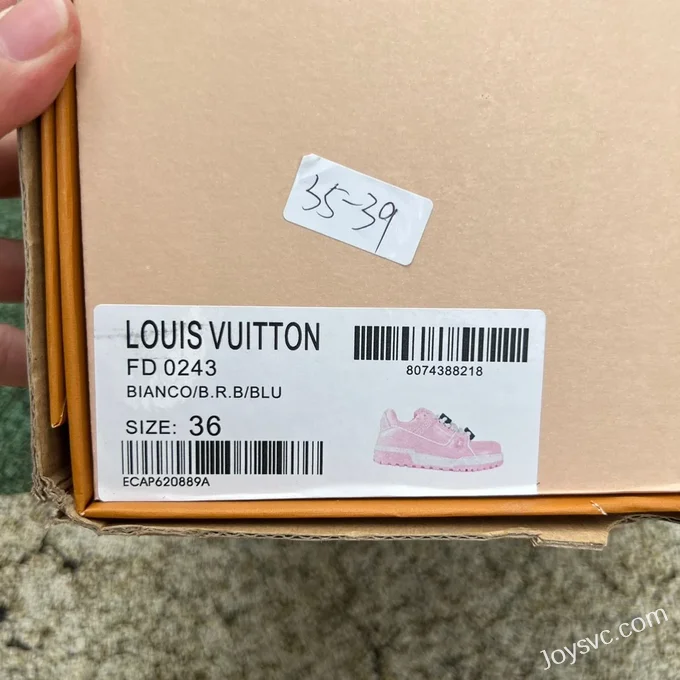 Louis Vuitton Trainer Maxi Pink