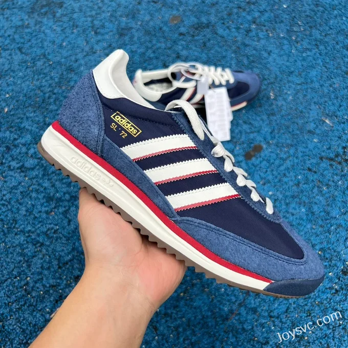 Adidas SL 72 Navy White Red Retro Sneakers IH0895