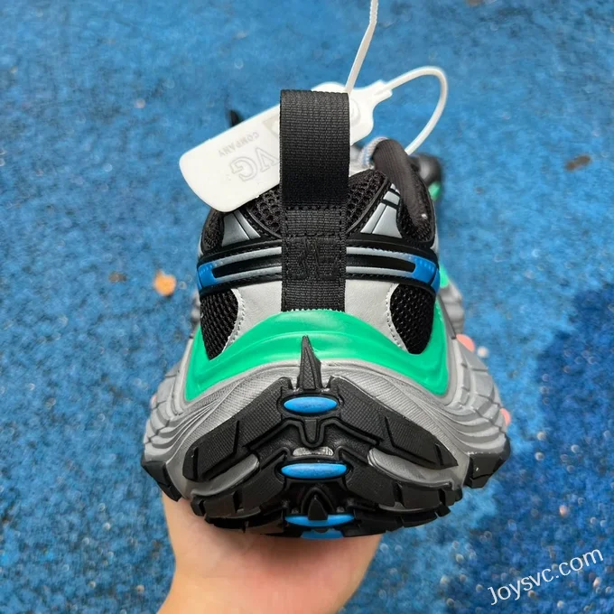 Balenciaga 10XL Black Green Blue Grey Sneakers