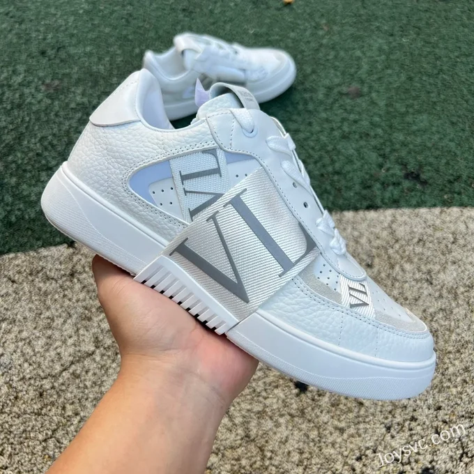 Valentino VL7N Leather Sneakers in Pure White