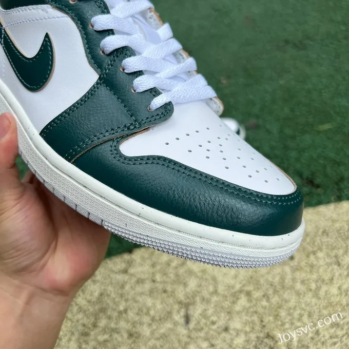 Air Jordan 1 Low FQ7687-300 Graphite Green DT Version