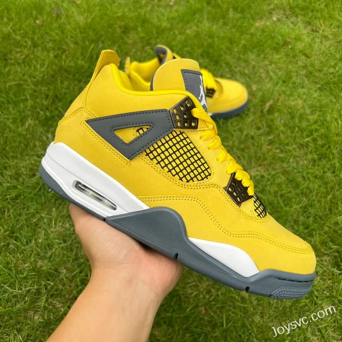 Air Jordan 4 CT8527-700 Black Yellow