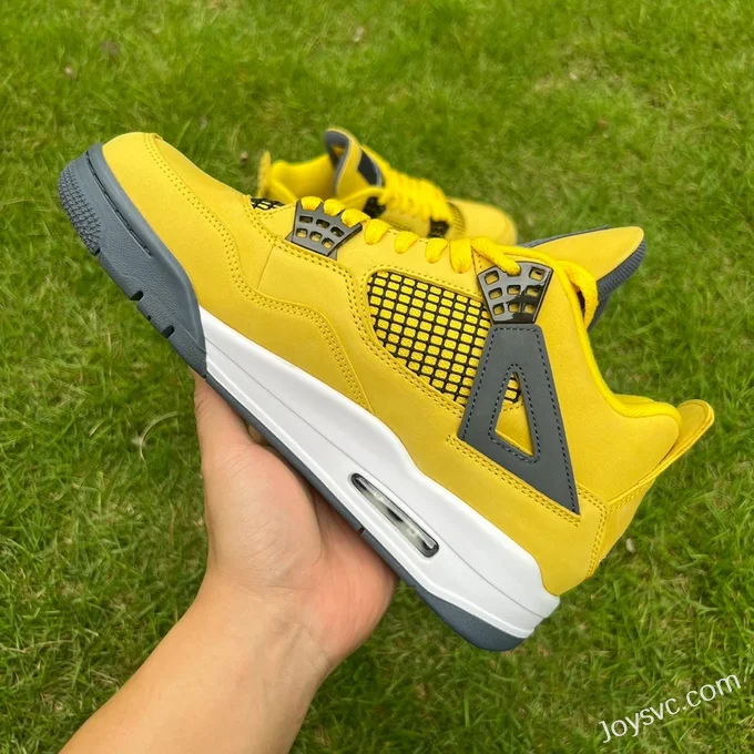 Air Jordan 4 CT8527-700 Black Yellow